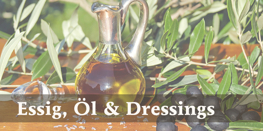 Dressings, Öl & Essig